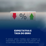 Expectativa e taxa do erro 